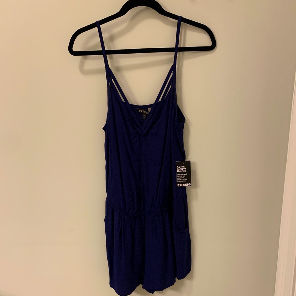 Express size Medium Sleeveless Romper NWT
